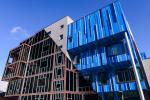 Q235B Raw Steel Material Multi Storey Steel Building Painted / Galvanized