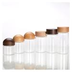 Borosilicate 20ml 25ml Test Tube Glass Storage Jars For Medicine