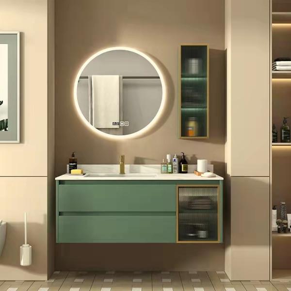 Buy cheap Factory Manufacturer Waterproof 42" Bath Vanity modern Bathroom Cabinet OEM from wholesalers