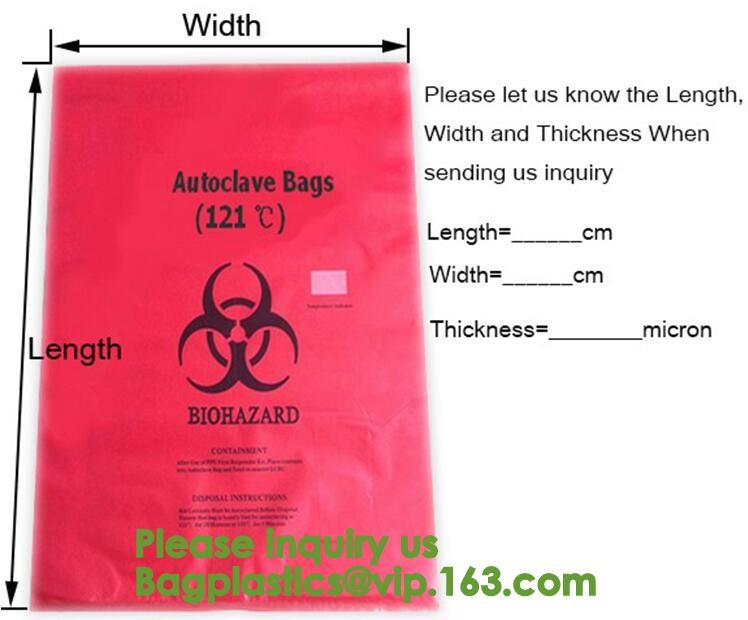 Bio Hazard Tote Bags,Stick-on Red Bio Hazard Waste Bags 6" x 6" 200/Bx,Shop Bio Hazard Shoulder bags online bagease pack