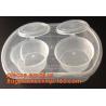 Buy cheap Promotional custom disposable plastic fast food bowls, plastic serving bowl, black plastic bowl,Fruit Take Away Fresh Ki from wholesalers