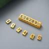 Buy cheap Zinc Alloy Base Magnetic attraction Fixed Length jewellery price cubes from wholesalers