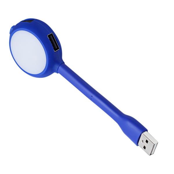 Buy cheap Curved At Any Angle 4 Port USB 2.0 HUB With LED Light from wholesalers
