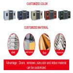Prefab House Villa for Holiday Steel Sandwich Panel 2 Bedrooms Expandable