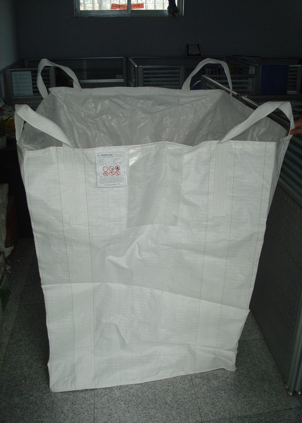 1 Tonne Circular Flexible Intermediate Bulk Container Bags 100% Virgin Polypropylene Material