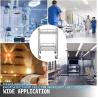 Buy cheap Lab Rolling Cart 3 Shelves Shelf Stainless Steel Rolling Cart Catering Dental Utility Cart Commercial Wheel Dolly from wholesalers