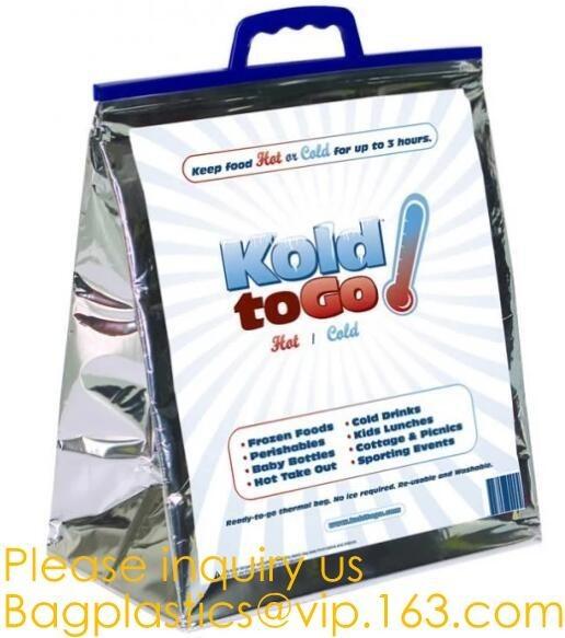 Buy cheap Packing Customized Insulated Aluminium Foil Cooler Bag Thermal Bag,China suppliers best aluminum foil thermal bags lunch from wholesalers