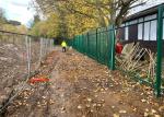 South Africa Residential Hot Dip Galvanized Palisade Fence Electric