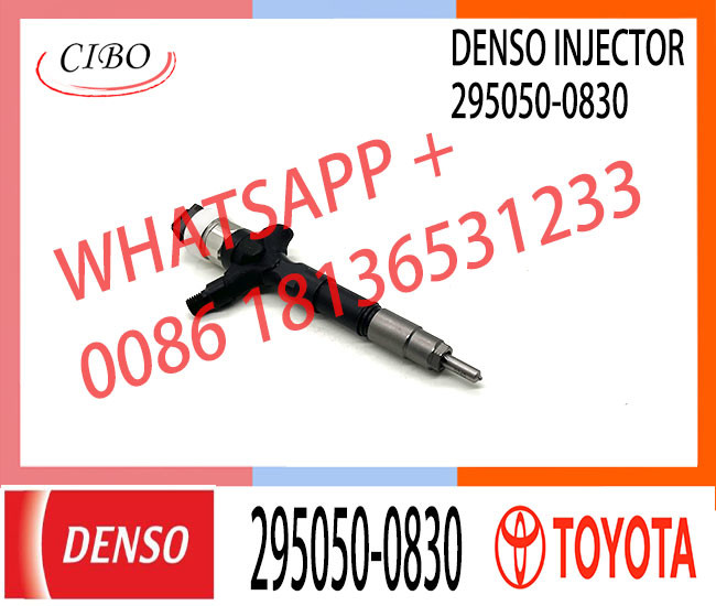 New Diesel Fuel Injector 295050-0830 For Toyota Dyna 1KD-FTV 23670-39395 23670-30390
