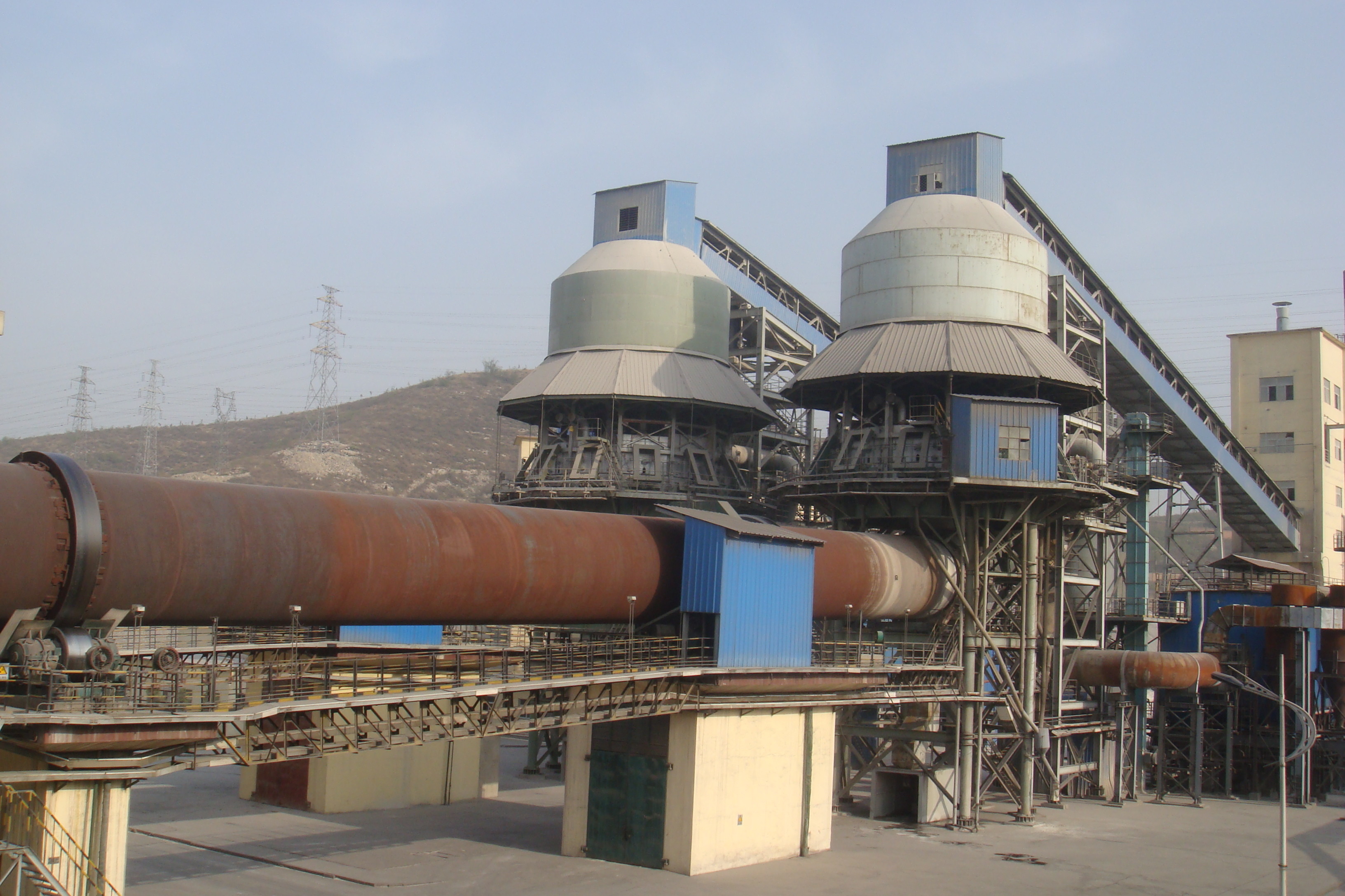 Rotary Kiln 300t/D 400t/D Lime Production Plant