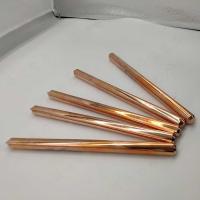 Buy cheap 16mm Solid Copper Earth Rod 6ft With Electroplating Solid Copper Earthing Rod product
