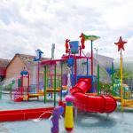 Spray Water Park Equipment Fiberglass Water Slide Playground