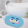Buy cheap Oval Expression Bathroom Waterproof Carpet Indoor Entrance Mat 40*60cm 45*70cm from wholesalers