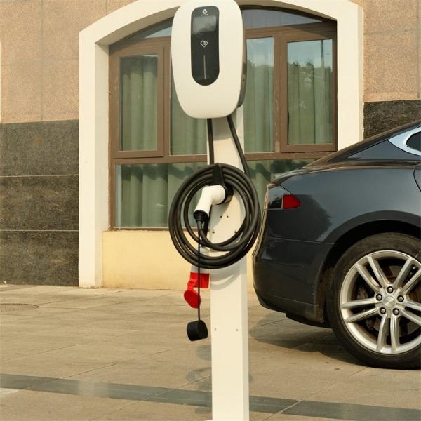 Buy cheap 16A 11kW Three Phase EV Charger , IP65 Electric Car Charger Station from wholesalers