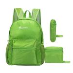 Reflective Foldable Travel Mountain Climbing Backpack RPET Oxford Diamond Mesh