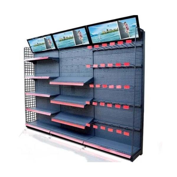 Buy cheap Factory Custom Store Accessories Supermarket Grocery Display Racks from wholesalers