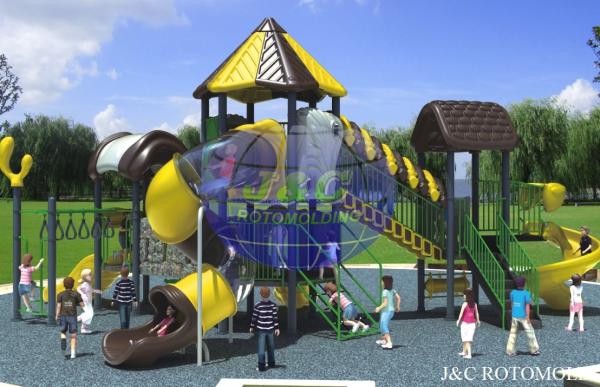Buy cheap Outdoor Playground Equipment Aluminum Rotational Molds , Rotational Mold Makers from wholesalers