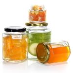 Custom Design Wide Mouth Airtight Glass Jars With Airtight Aluminum Lid