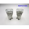 Buy cheap Galvanized Steel Oven Lamp Holder OLP14-421 Faston 6.3x 0.8 Bright White Color from wholesalers