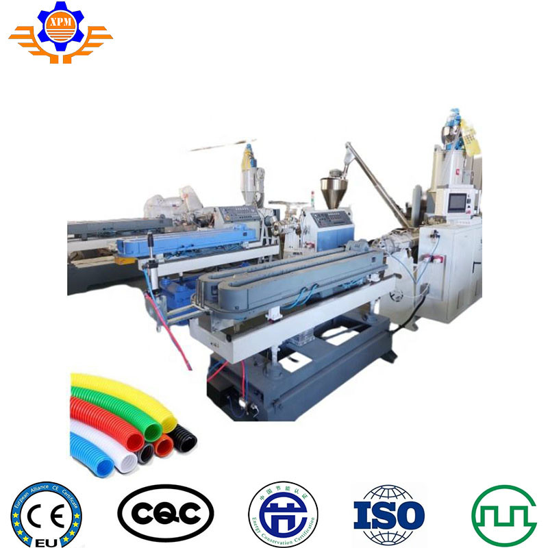 Buy cheap PP Plastic PE Corrugated Pipe Production Line Machine Equipment Single Wall from wholesalers