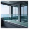 Buy cheap Commercial Residential Balcony Steel Glass Railing Minimalist Design ISO Certified from wholesalers