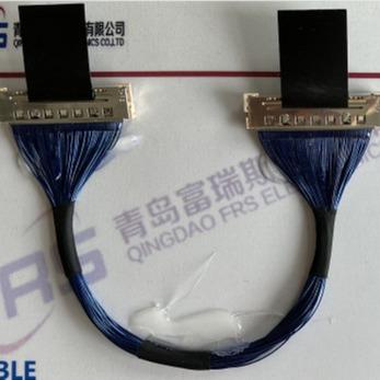 Buy cheap 50 Pin Awg36 Micro Coaxial Cable Assembly 0.5mm LVDS TV from wholesalers