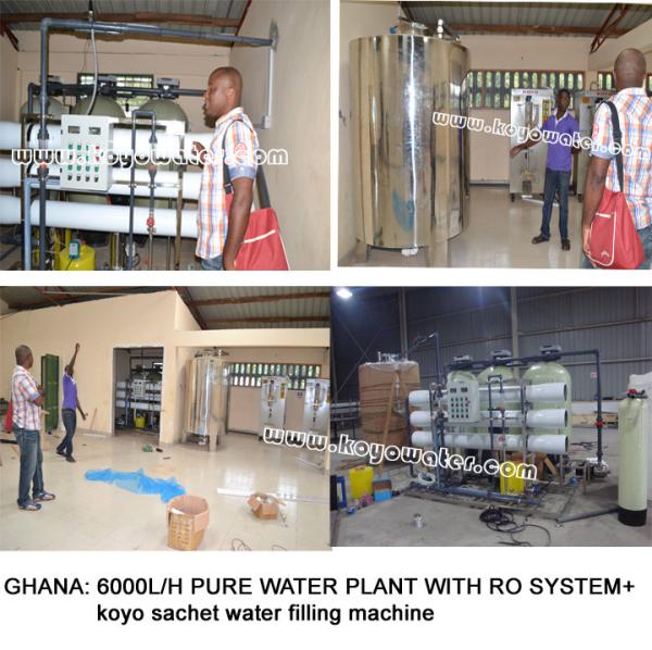 Buy cheap koyo sachet water machine in Ghana Africa from wholesalers