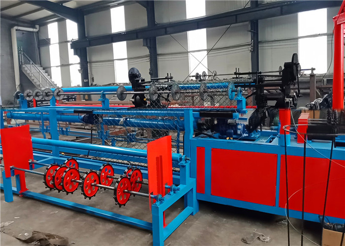 8.5kw Double Spiral Automatic Chain Link Machine Hole Size 25 Mm - 100 Mm