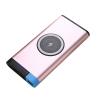 Buy cheap High Quality Gold Color 10000mAh Polymer Battery QI Wireless Charger Power Bank from wholesalers
