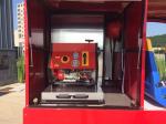 Fire Protection Electric Fire Fighting Vehicles 5 Person With ABS Cushion