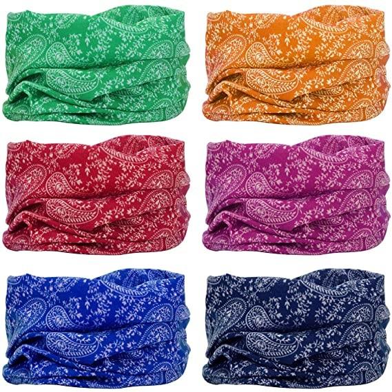Buy cheap Polyester Neck Gaiters Washable Face Cover Scarf Tube Bandana from wholesalers