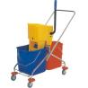 Buy cheap 60L Mop Bucket With Wringer Rubber Universal Wheel Stronger Bearing Capacity from wholesalers