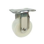 2 Inch Small Size Light Duty Stainless Steel Casters Waterproof Solid Nylon