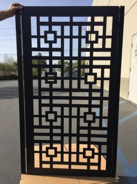 Buy cheap Modern Aluminium Swing Gates For Driveways Exterior Front Fence from wholesalers