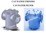 IMPA872012 5K-300A Marine Japanese Standard Cylindrical Water Filter - Flanged