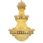 Gold French empire crystal chandelier chandeliers Project lighting (WH-NC-04)
