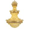 Buy cheap Gold French empire crystal chandelier chandeliers Project lighting (WH-NC-04) from wholesalers