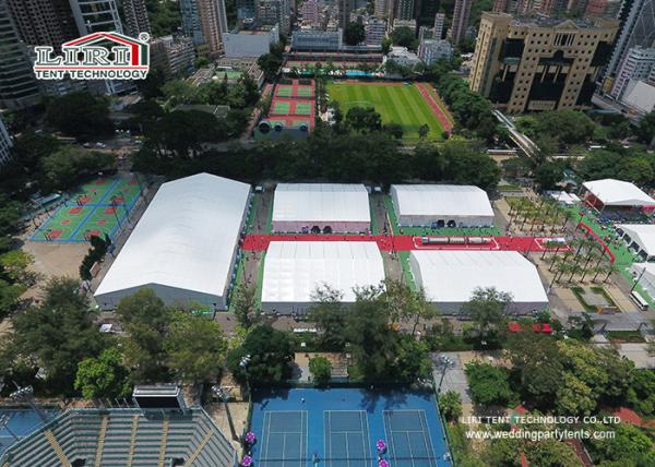 Buy cheap Liri Large white outdoor aluminum Tent with pvc cover for Exhibition event from wholesalers