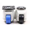 Buy cheap 4EA 100kg-3000kg Retractable Leveling Casters Carbon Steel Seat Material: from wholesalers