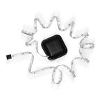 Wintape Mini Black Wrapped Square Measuring Tape Flexible Fiberglass Measuring
