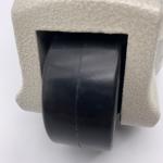 GD-80F Swivel Plate Leveling Casters Wheels Nylon Fuma Wheels