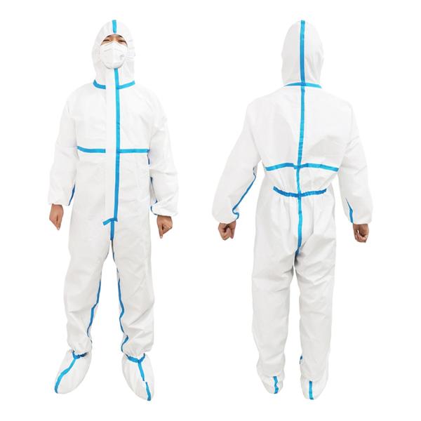 Buy cheap Anti Oil EO Sterilization 180cm Disposable Medical Protective Clothing from wholesalers