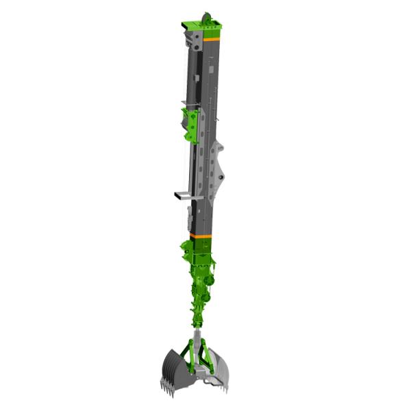 Buy cheap 15200mm Clamshell Telescopic Arm 11825mm Max. Vertical Digging Radius from wholesalers