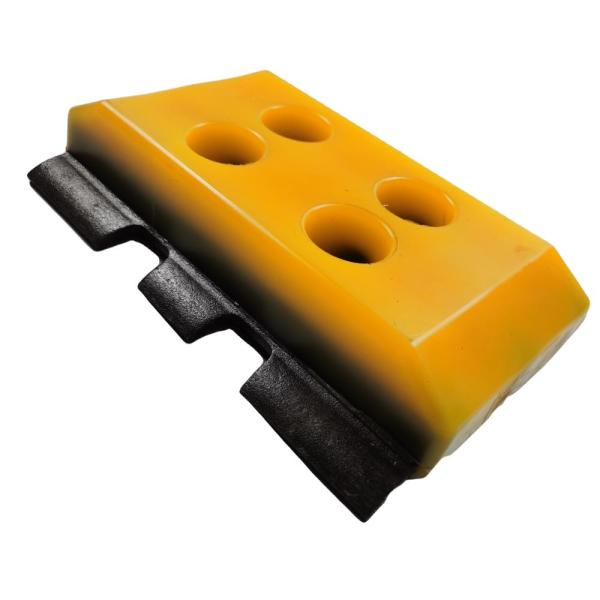Buy cheap High quality milling machine spare part undercarriage parts W1900 poly grip 150740 track shoe from wholesalers