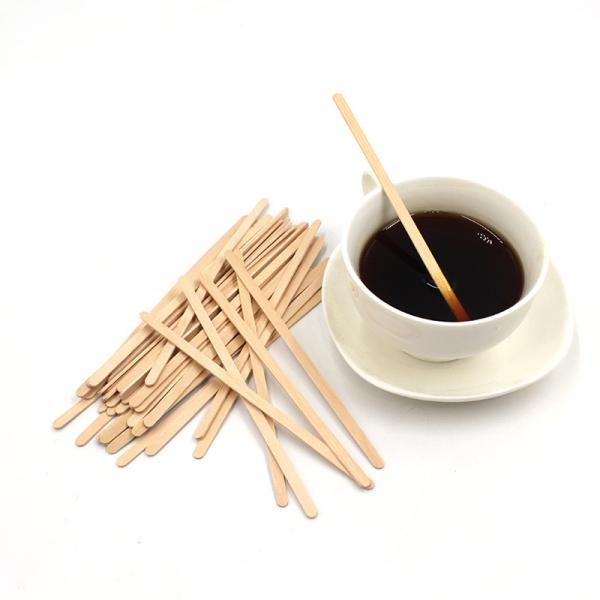Buy cheap Disposable Wrapped Wooden Coffee Stir Sticks 110mm 4.3inch For Cocktail Party from wholesalers