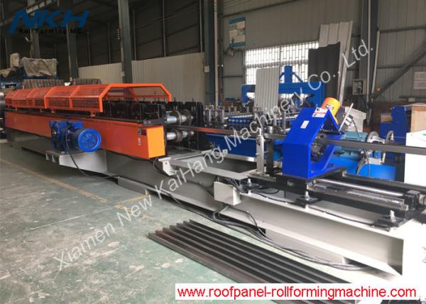 Buy cheap Heavy Gauge Purlin Roll Forming Machine 2mm-4mm Thickness With Flying Cut from wholesalers