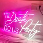Customized Shape Acrylic Neon Light Sign for Outdoor Store Hang or Hoist