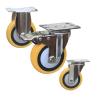 Buy cheap 4'' Polyurethane Tread Stainless Steel Swivel Casters With Dust Cover from wholesalers