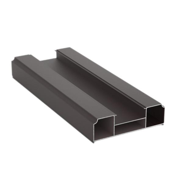 Quality 6061 Powder Coated Aluminium Extrusions Column Threading Aluminum Profile for sale