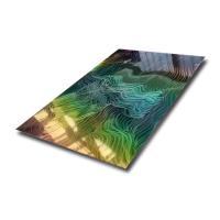 Buy cheap 304 316 Art Pattern 3D Laser Finish Stainless Steel Decorative Sheet For product